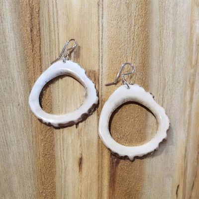 Deer Antler Earrings