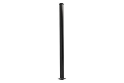 Flanged Post | Satin Black | 1300 | 50mm