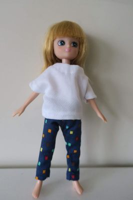 Dress and jacket set, fits 18cm Lottie Doll