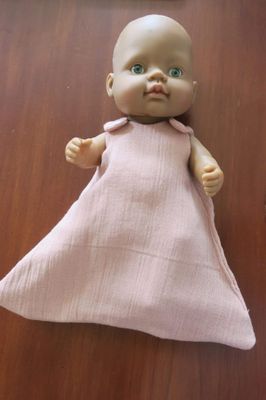 Dress, Overalls, Pjyamas, Sleep Sack (Set of 4 outfits), fits 24cm dolls