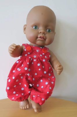 Dress, Overalls, Pjyamas, Sleep Sack (Set of 4 outfits), fits 24cm dolls