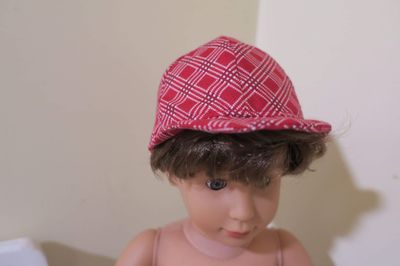 Doll cap, red