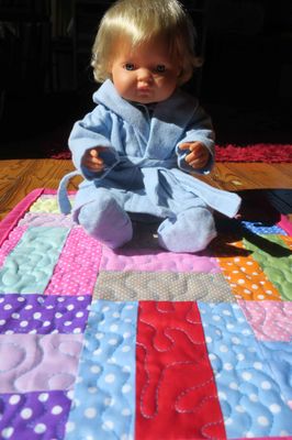 Quilt, Rail Fence 1