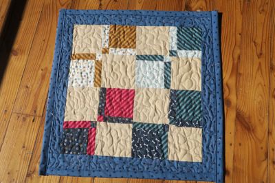 Quilt, disappearing 4 patch 1