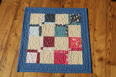 Quilt, disappearing 4 patch 4