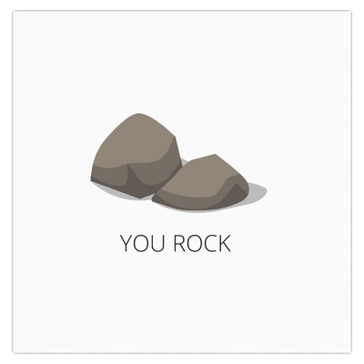 You Rock Card