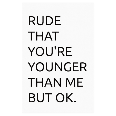 Rude Card