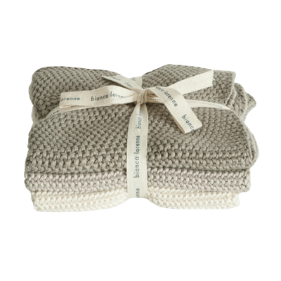 Bianca Lorenne Washcloths - Set of 3 (Available in 4 Colours)