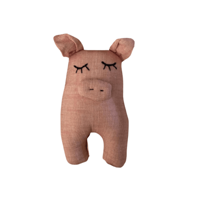 Sleeping Pig Soft Toy