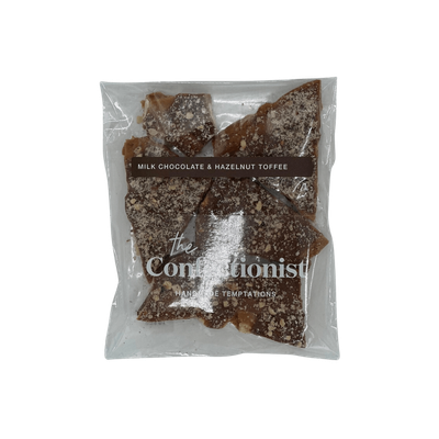 The Confectionist - Milk Chocolate &amp; Almond Toffee 100g Bag