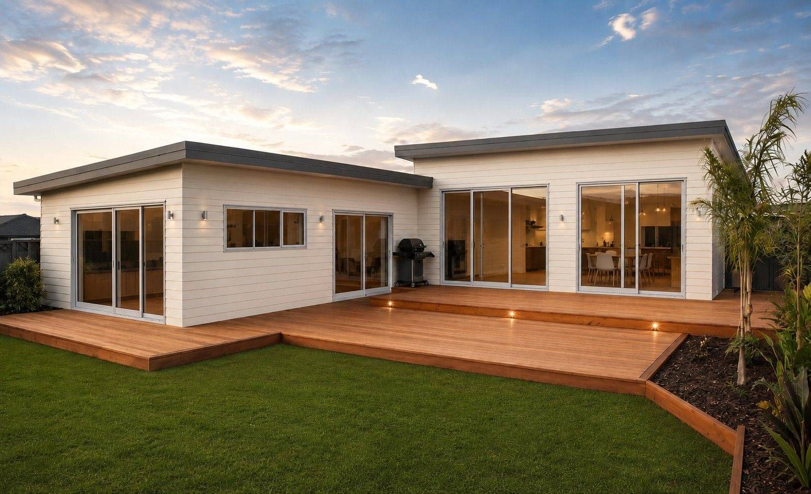 Pauanui 3 bedroom modular home from the Modular Range by Leisurecom Homes
