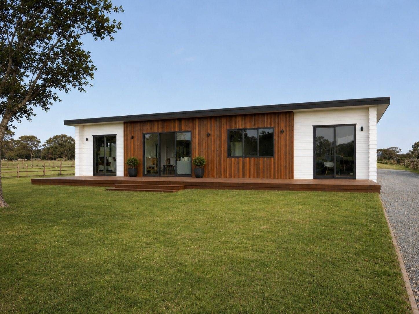 Te Mata 3 bedroom transportable home from the Lifestyle Range by Leisurecom Homes