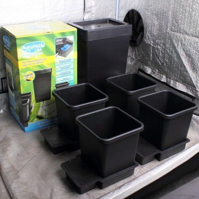 AUTOPOT 4 POT MODULE, 5-POTS & PLANTER BAGS | Premier Hydroponics