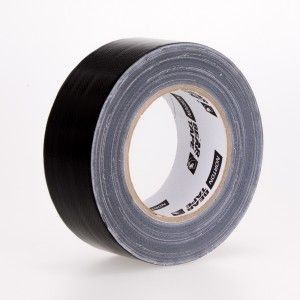 BLACK GAFFA TAPE 25M X 50MM