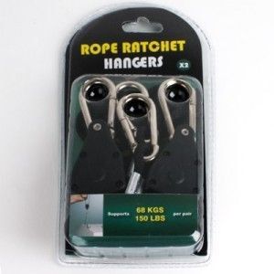 HEAVY-DUTY HANGER ROPE RACHET- PACK OF 2