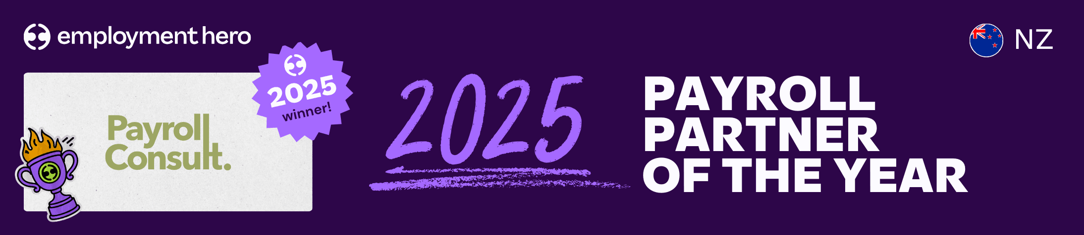 Employment Hero New Zealand Payroll Partner of the Year 2025