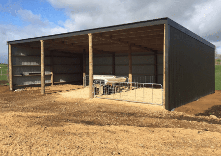 Two-bay pole shed from BuildLink Paeroa