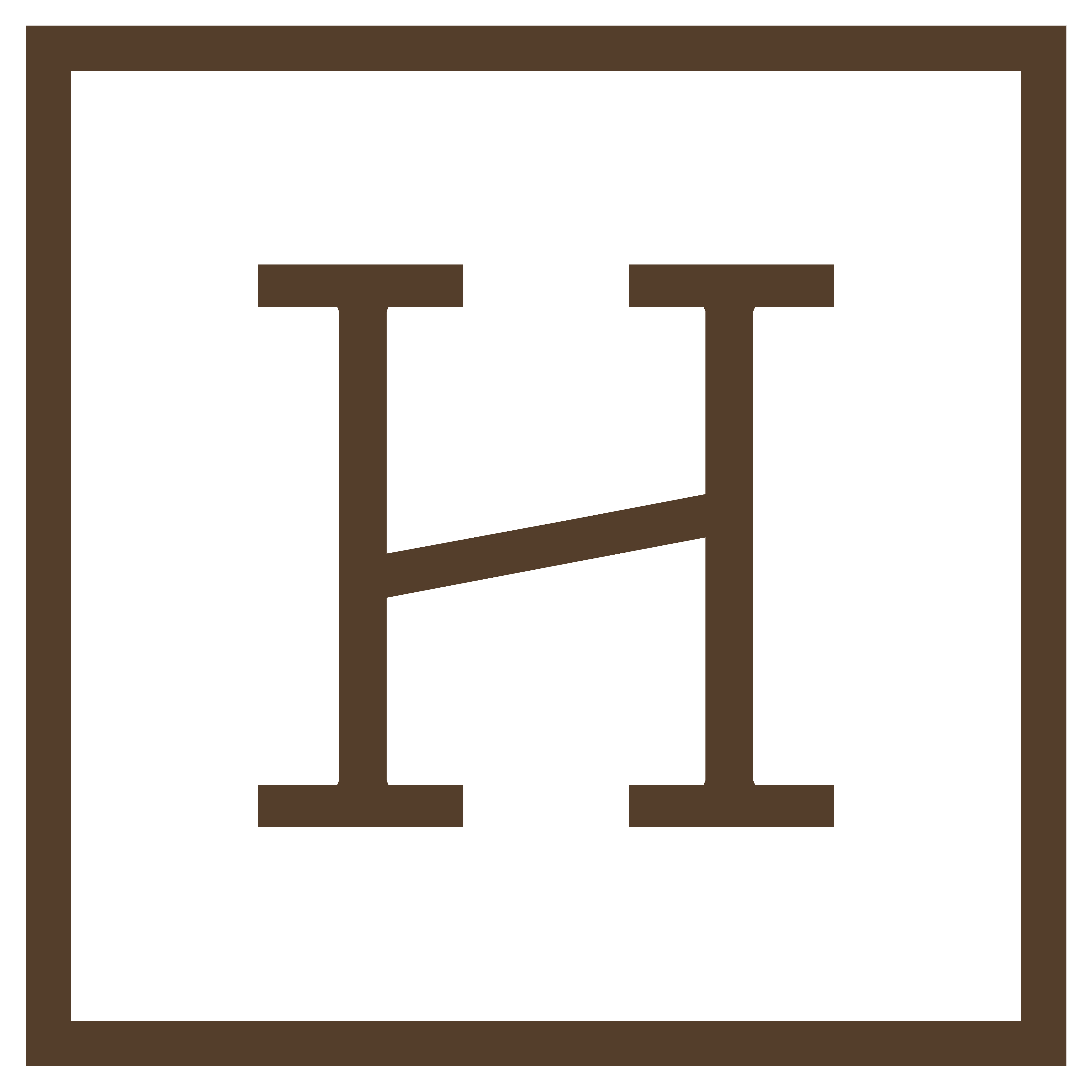 Harwood Joinery 'H' Brandmark.