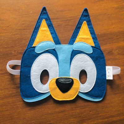 Bluey Felt Mask