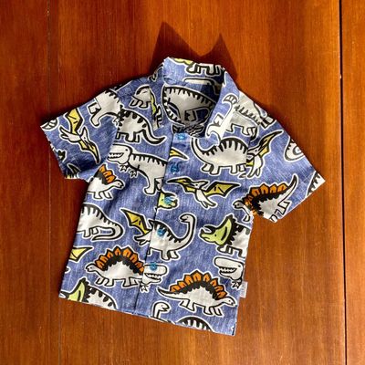 Dinosaur button up shirt