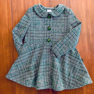 Swing coat - Green check