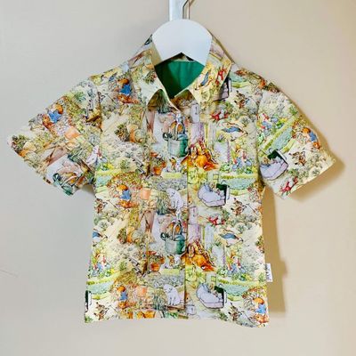 Peter Rabbit button up shirt