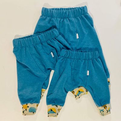 Under the sea drop crotch joggers