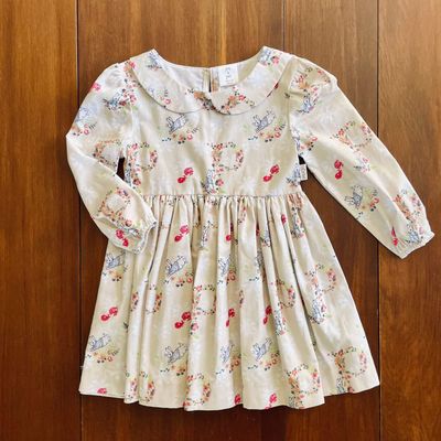 Vintage dress - Peter Rabbit yellow