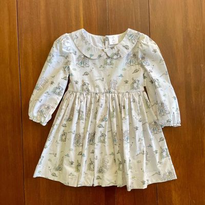 Vintage dress - Peter Rabbit white