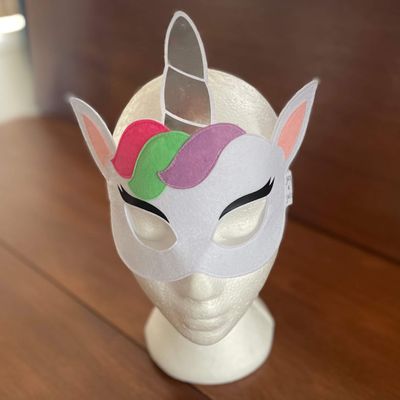 Felt mask - Unicorn