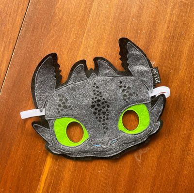 Felt mask - Dragon