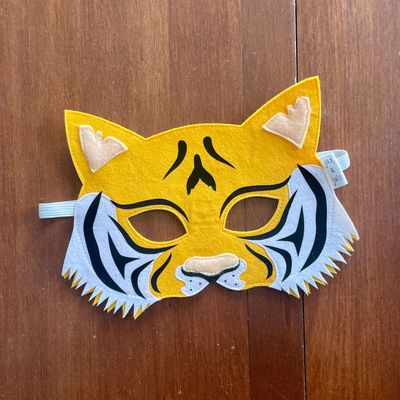 Felt Mask - Tiger