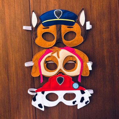 Paw Patrol Felt Mask - Chase