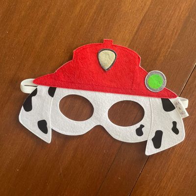 Paw Patrol Felt Mask - Marshall