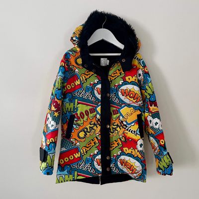 The Closet - Comic duffel coat