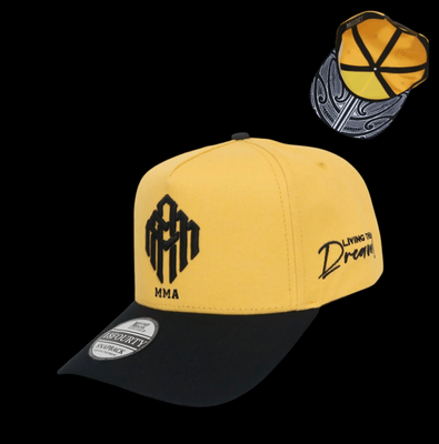 Black &amp; Yellow MMA Snap Back