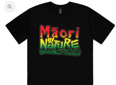 Maori By Nature Tee Rasta