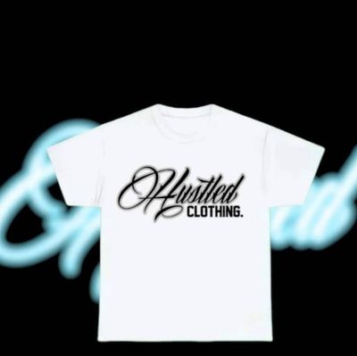 Hustled Clothing White Tee