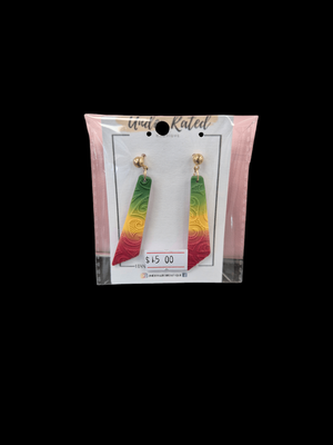 Rasta Maori Earrings