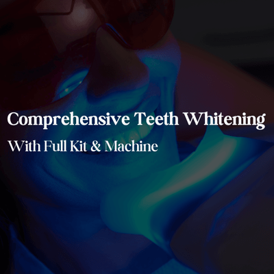 Comprehensive Teeth Whitening Course Online or Instudio