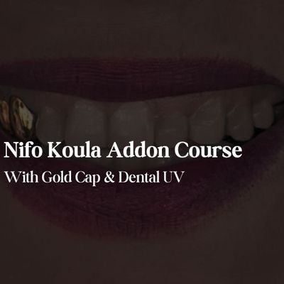 Nifo Koula Gold Cosmetic Tooth Application