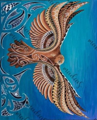 Rangatira Print - Artist Madia Purvis-Manihera