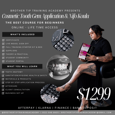 2026 Intake Cosmetic Tooth Gem Application &amp; Nifo Koula