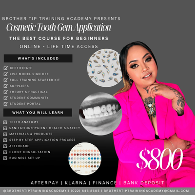 2026 Intake Cosmetic Tooth Gem Application