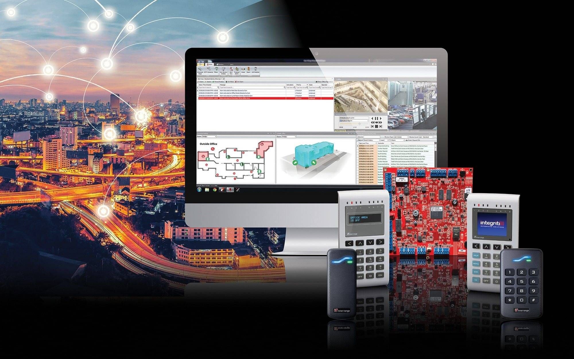Business monitoring and rapid security response