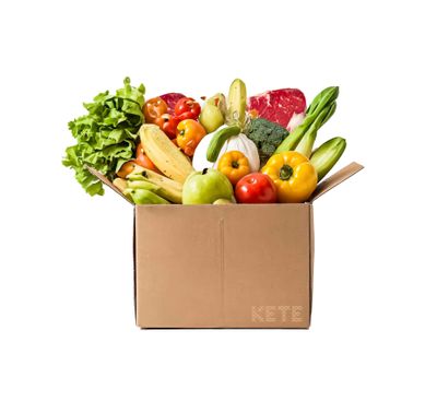 Kete Food Basket - Te Wharau