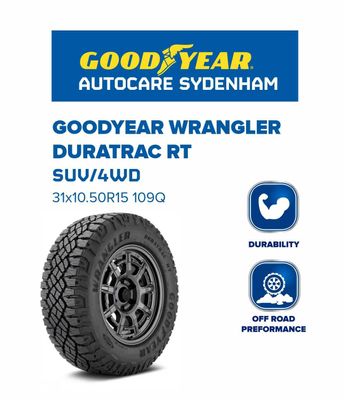 GOODYEAR WRANGLER DURATRAC 31x10.50R15 109Q