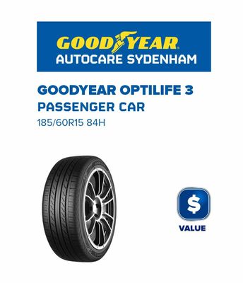 GOODYEAR OPTILIFE 3 185/60R15 84H