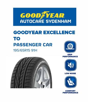 GOODYEAR EXCELLENCE TO 195/65R15 91H