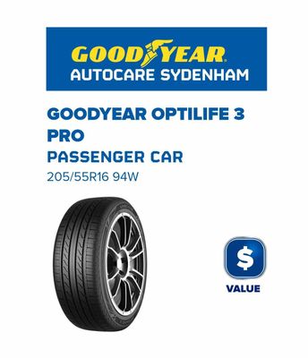 GOODYEAR OPTILIFE 3 PRO 205/55R16 94W